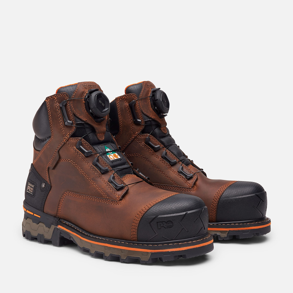 Mens Timberland PRO BOA Boondock 6" Composite Toe Work Boot - Image 6