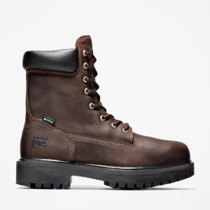 Mens Direct Attach 8" Soft Toe Waterproof Insulated Work Boot