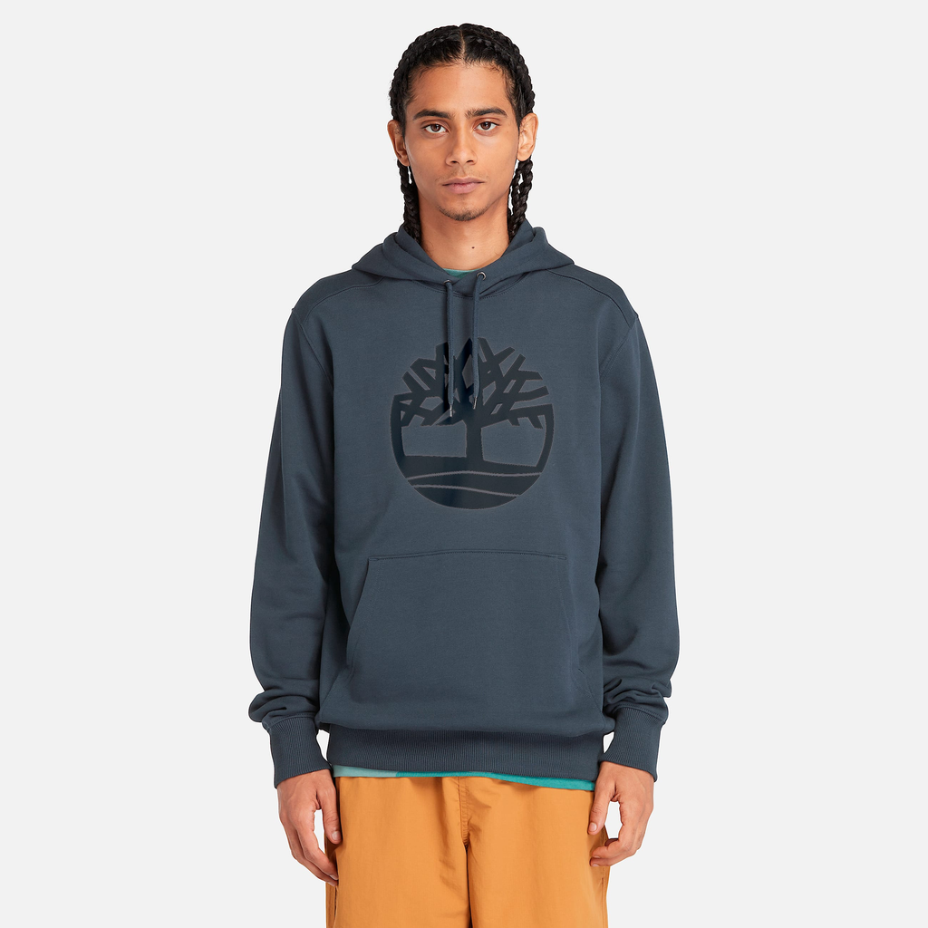 Mens Kennebec River Tree Logo Hoodie