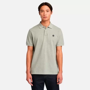 Mens Millers River Short-Sleeve Pique Polo Shirt