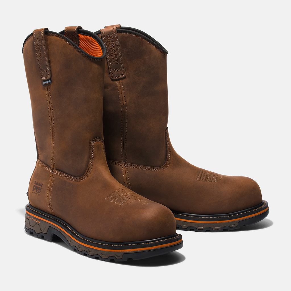 Mens True Grit Pull On Composite Toe Waterproof Work Boot - Image 4