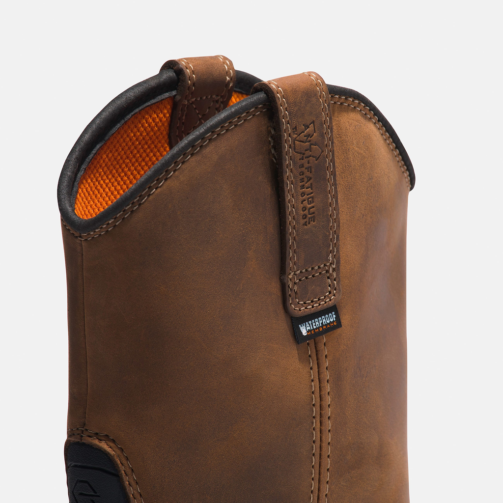 Mens True Grit Pull On Composite Toe Waterproof Work Boot - Image 7