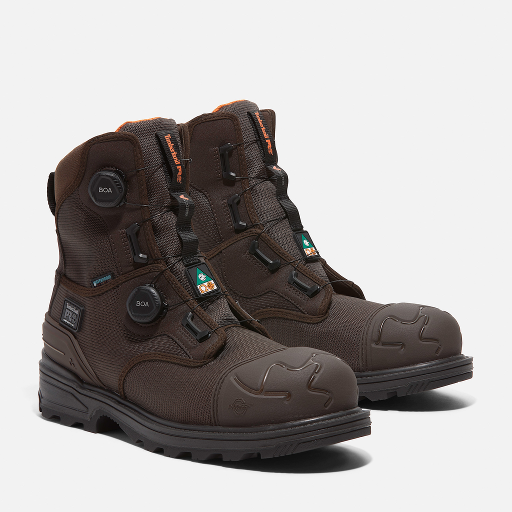 Mens Timberland PRO BOA Magnitude 8" Composite Toe Work Boot - Image 4