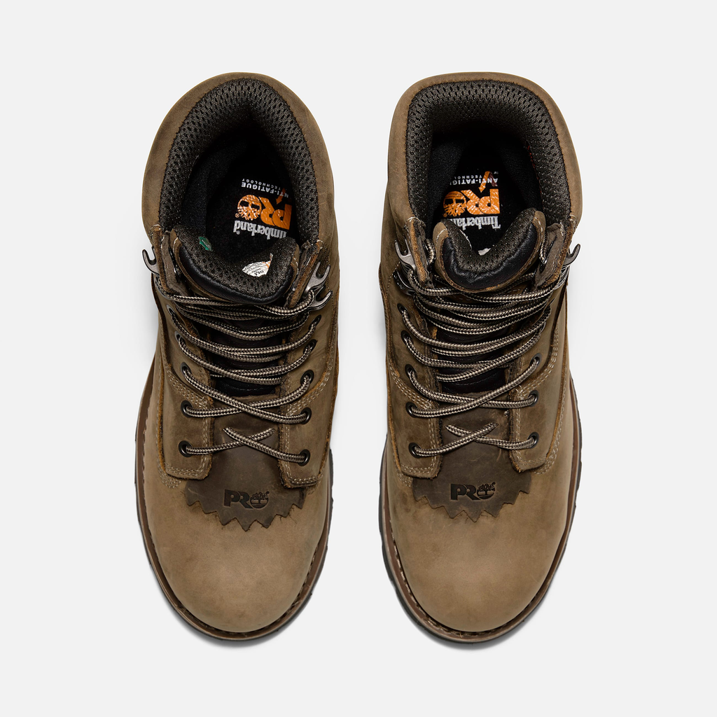 Mens Evergreen Logger Composite Toe Waterproof Work Boot - Image 2