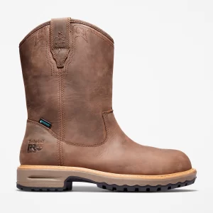 Womens Ashlar Pull On Alloy Toe Waterproof Work Boot