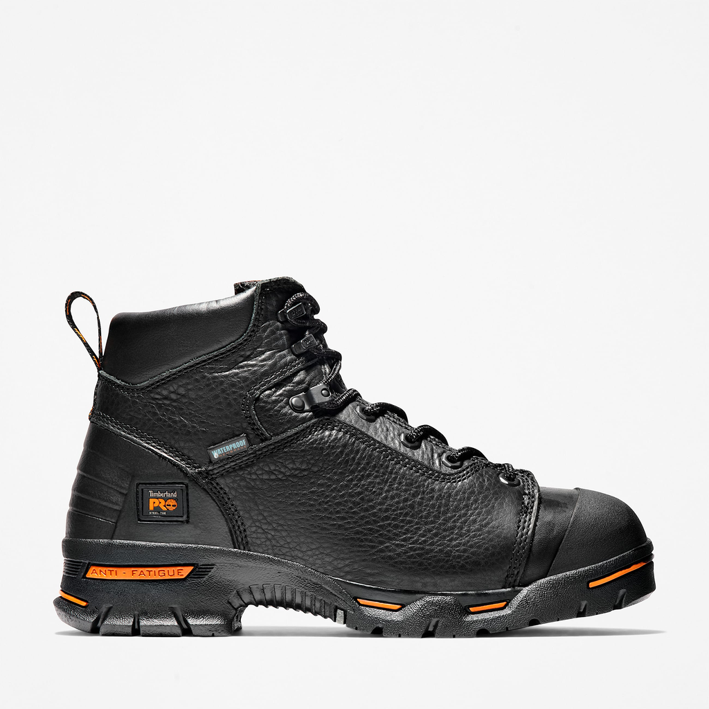 Mens Timberland PRO Endurance 6" Steel Toe Waterproof Work Boot