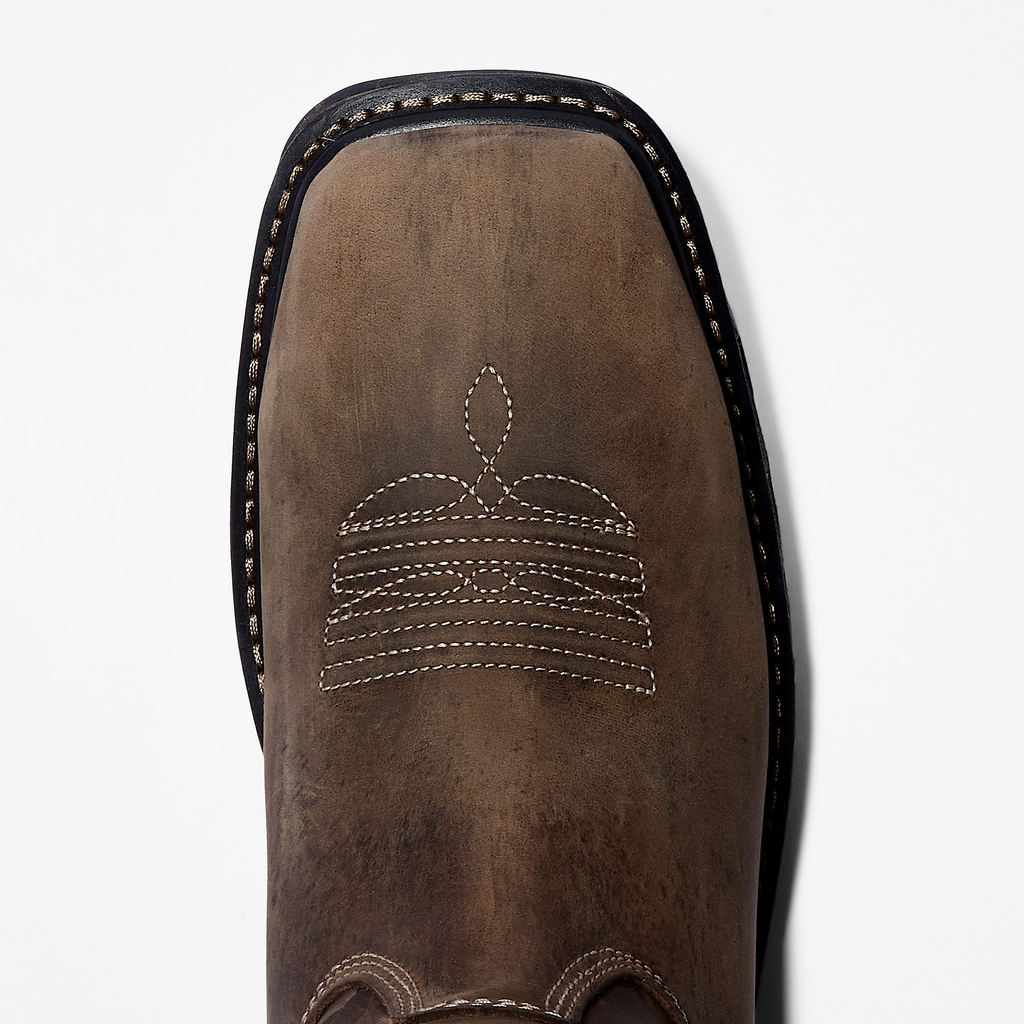 Mens True Grit Pull On Waterproof Work Boot - Image 2