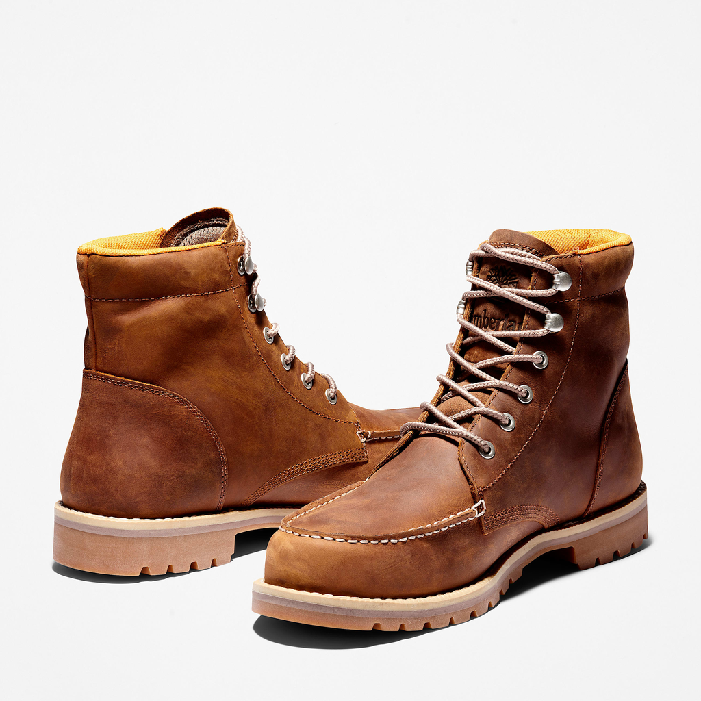 Mens Redwood Falls Waterproof Moc-Toe Boot - Image 5