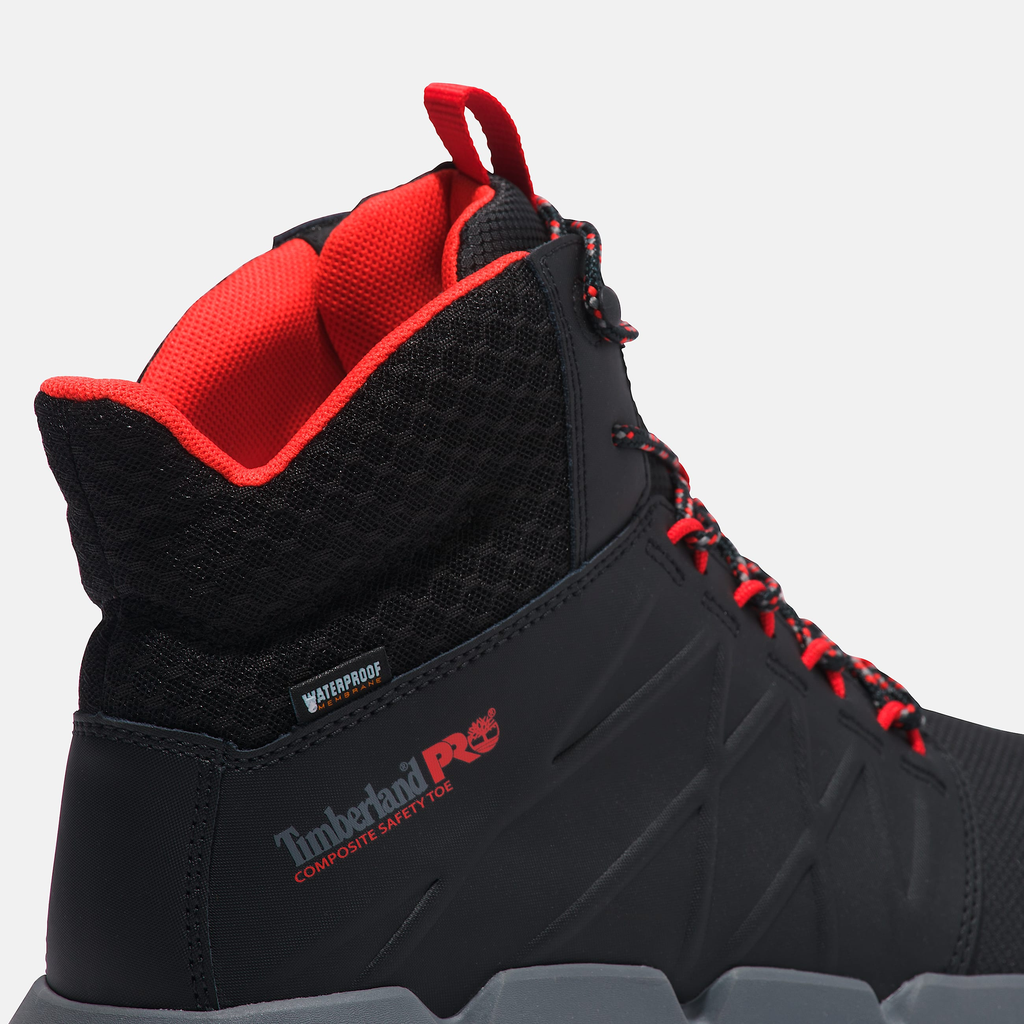 Mens Timberland PRO? Morphix Outdoor 6" Waterproof Comp-Toe Work Boot - Image 7