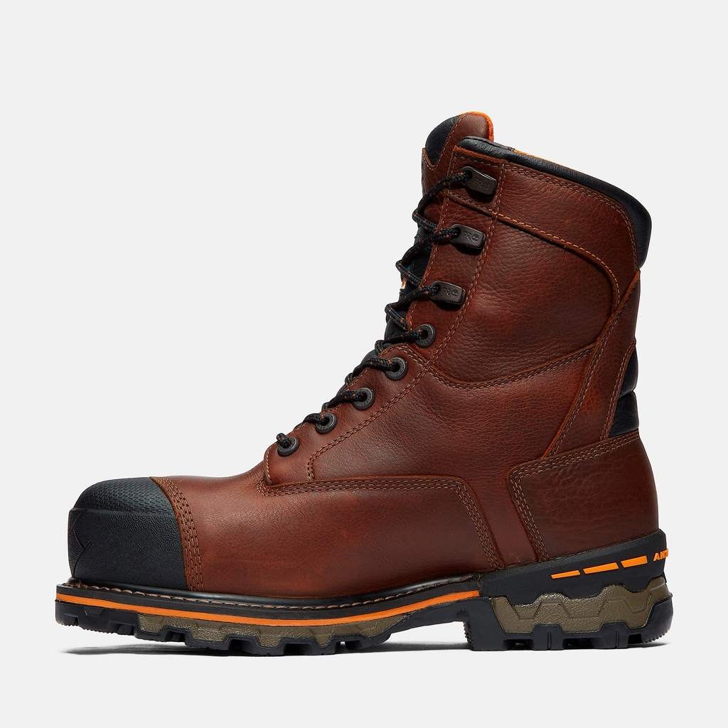 Mens Boondock 8" Composite Toe Waterproof Insulated Work Boot - Image 6
