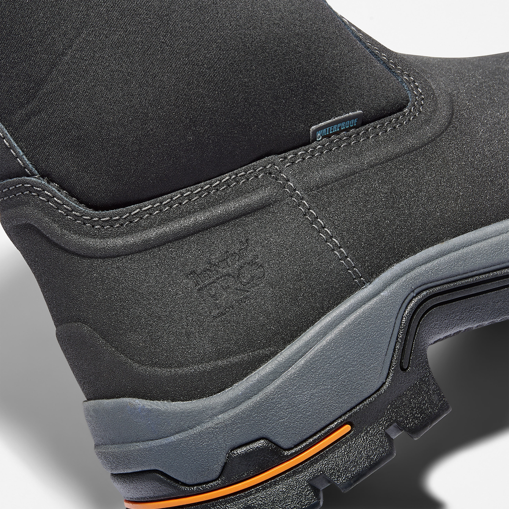 Mens Stockdale Pull On Alloy Toe Waterproof Work Boot - Image 6