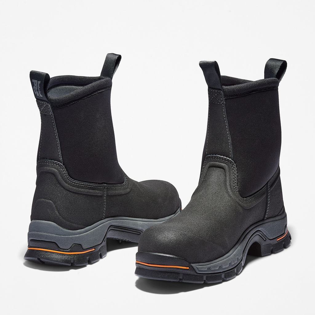 Mens Stockdale Pull On Alloy Toe Waterproof Work Boot - Image 5