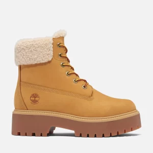 Womens Stone Street Warm-Lined Waterproof Platform Boot