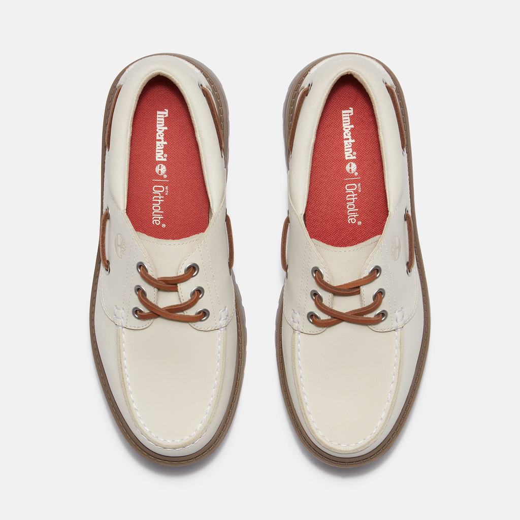 Womens Stone Street Platform Boat Shoe - Image 3