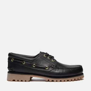 Mens Timberland? Authentic 3-Eye Lug Handsewn Boat Shoe