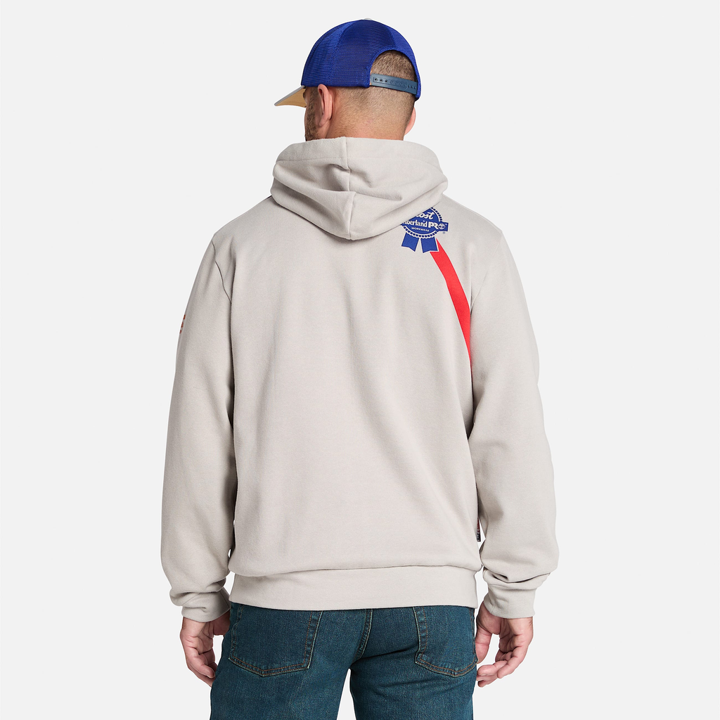 Mens Timberland PRO? and Pabst Blue Ribbon Hoodie - Image 3