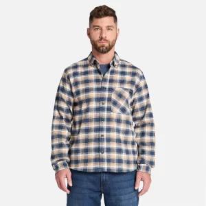 Mens Timberland PRO? Woodfort Lightweight Flannel Flex Shirt