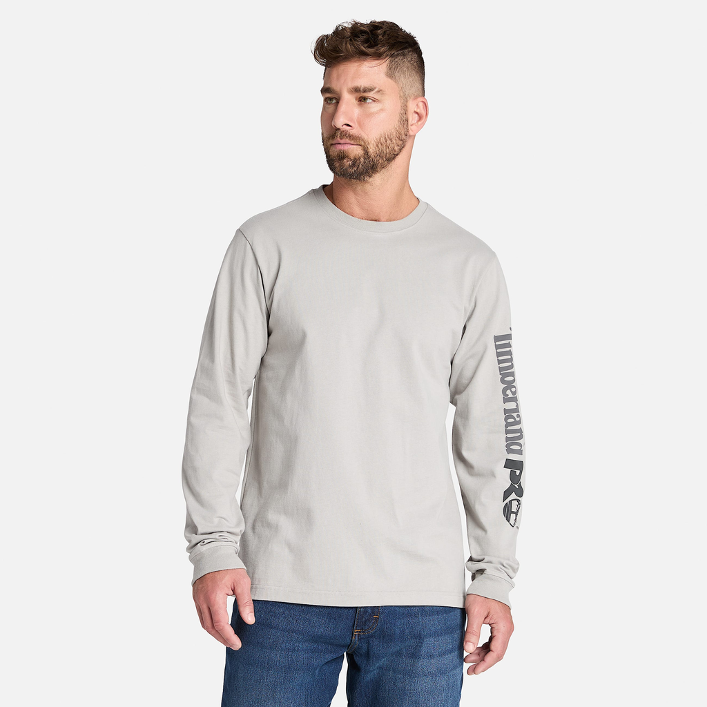 Mens Timberland PRO? Core Logo Long-Sleeve T-Shirt