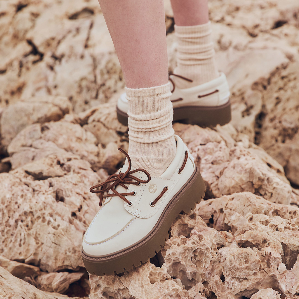 Womens Stone Street Platform Boat Shoe - Image 2