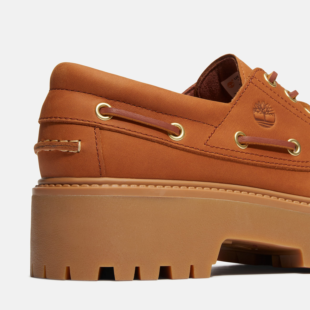 Womens Stone Street Platform Boat Shoe - Image 5