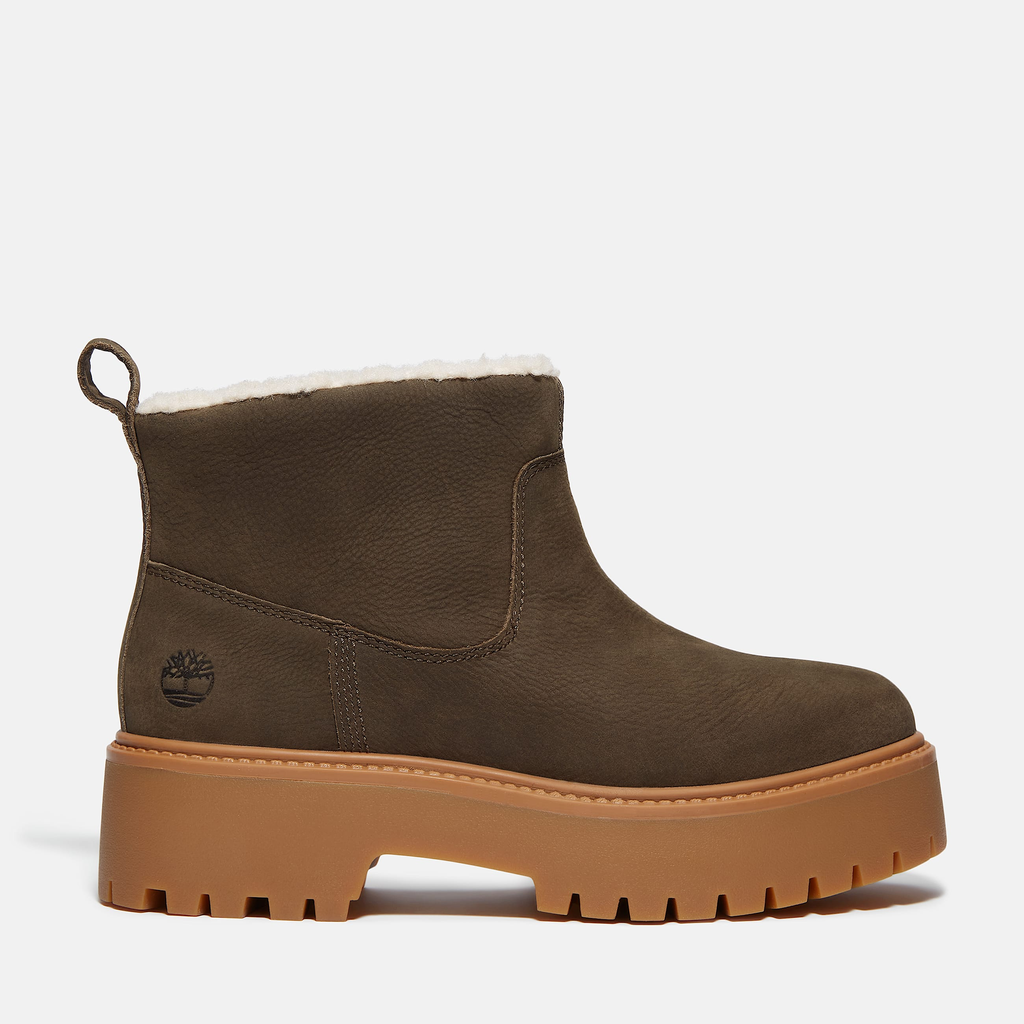 Womens Stone Street Warm-Lined Platform Boot