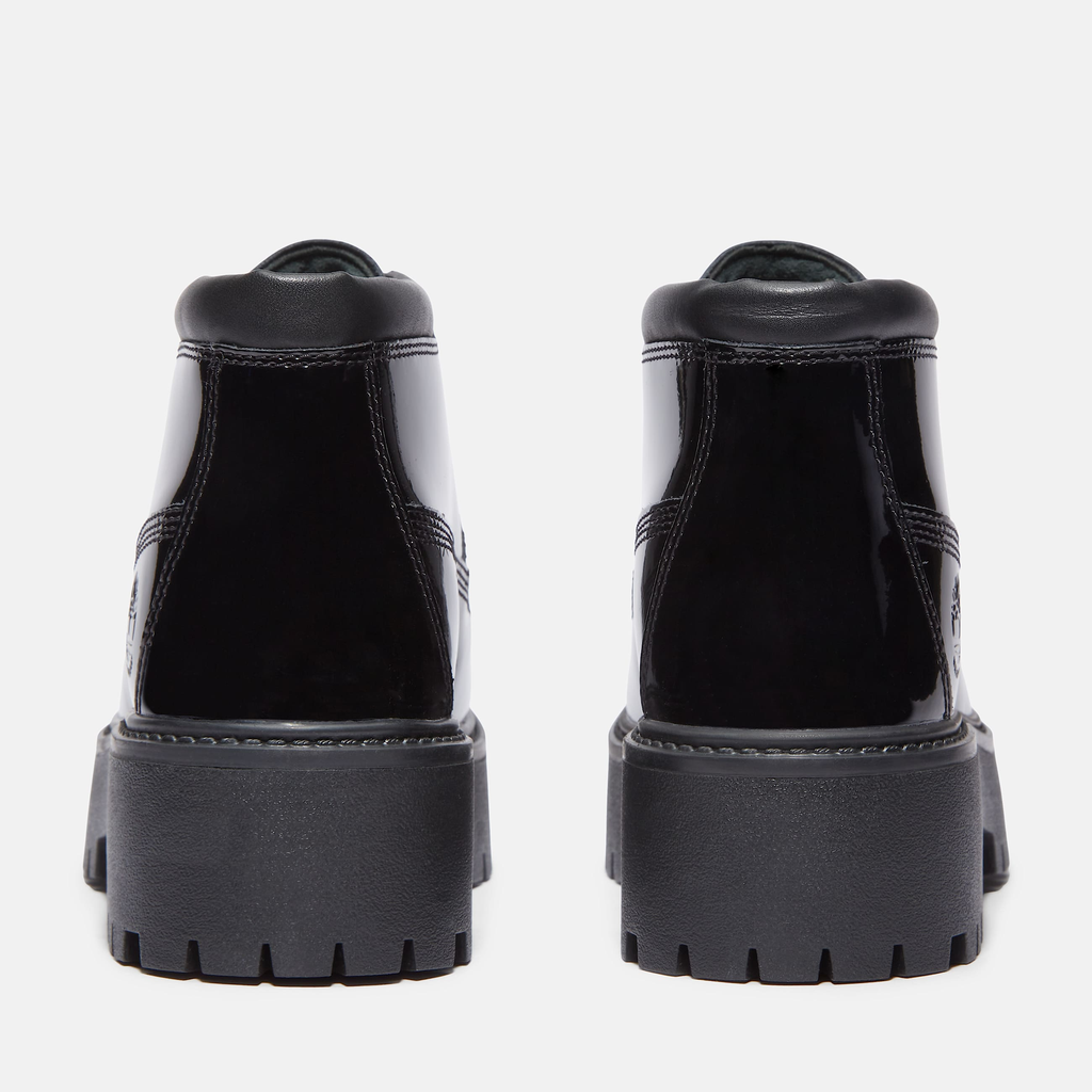 Womens Patent Leather Stone Street Platform Chukka - Image 5
