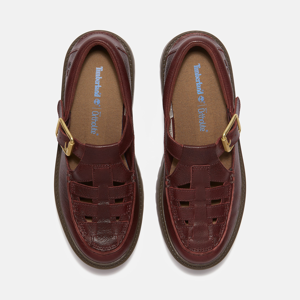 Womens Stone Street Platform Buckle Shoe - Image 2
