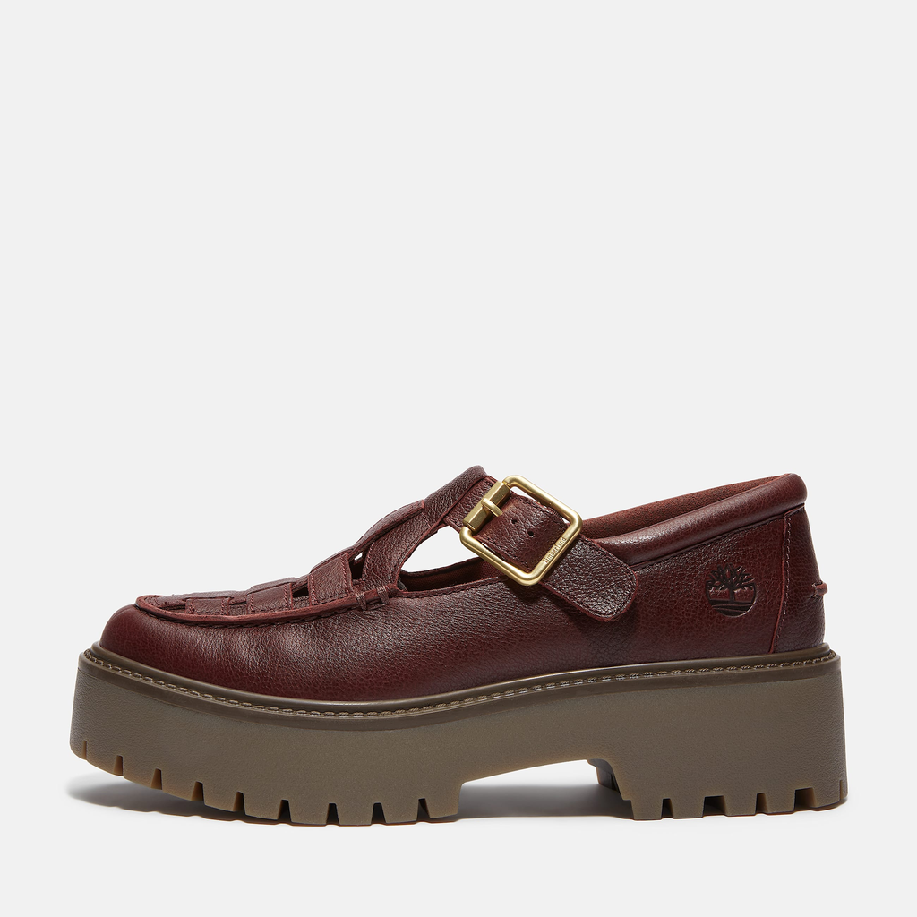 Womens Stone Street Platform Buckle Shoe - Image 6
