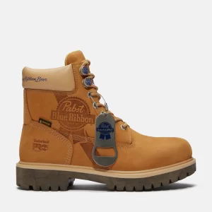 Mens Timberland PRO? and Pabst Blue Ribbon Direct Attach 6" Soft Toe Waterproof Work Boot