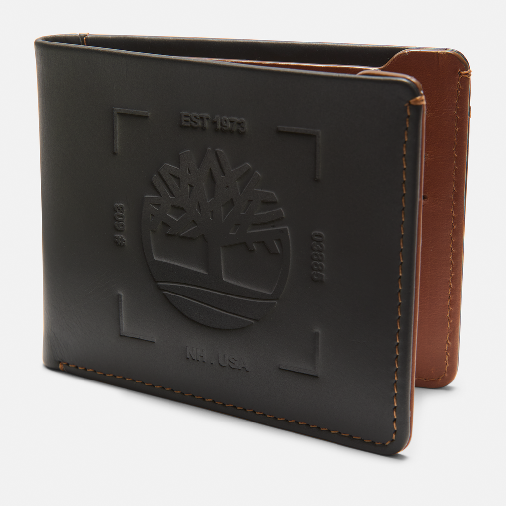Mens Two-Tone Billfold with Back ID