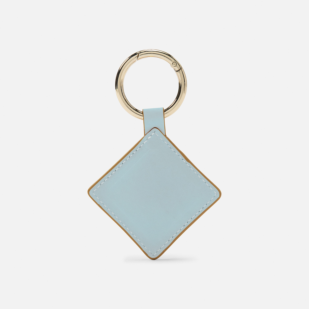 Diamond Leather Keychain
