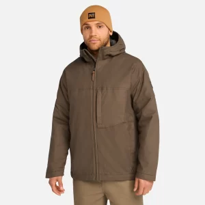Mens Timberland PRO? GritFlex Canvas Hooded Jacket