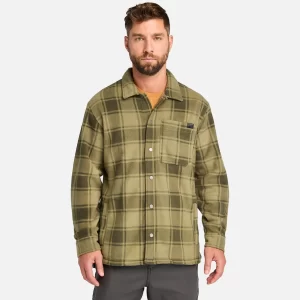 Mens Timberland PRO? Gritman Check Heavyweight Fleece Shirt