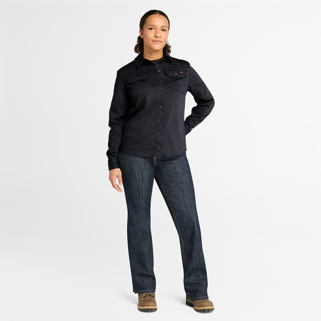 Womens Timberland PRO? Cotton Core Flame-Resistant Shirt - Image 2