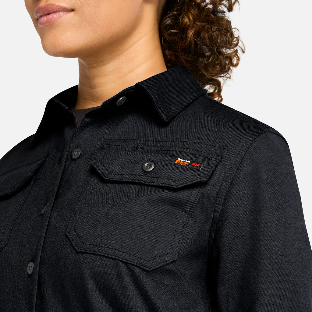 Womens Timberland PRO? Cotton Core Flame-Resistant Shirt - Image 3