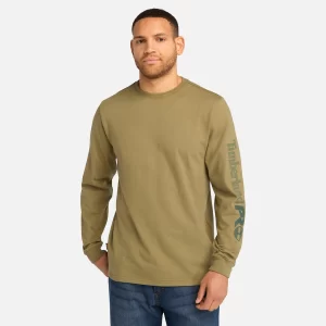 Mens Timberland PRO? Core Logo Long-Sleeve T-Shirt