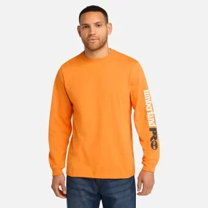 Mens Timberland PRO? Core Logo Long-Sleeve T-Shirt