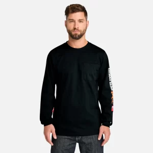 Mens Timberland PRO? Cotton Core Flame-Resistant Long-Sleeve T-Shirt