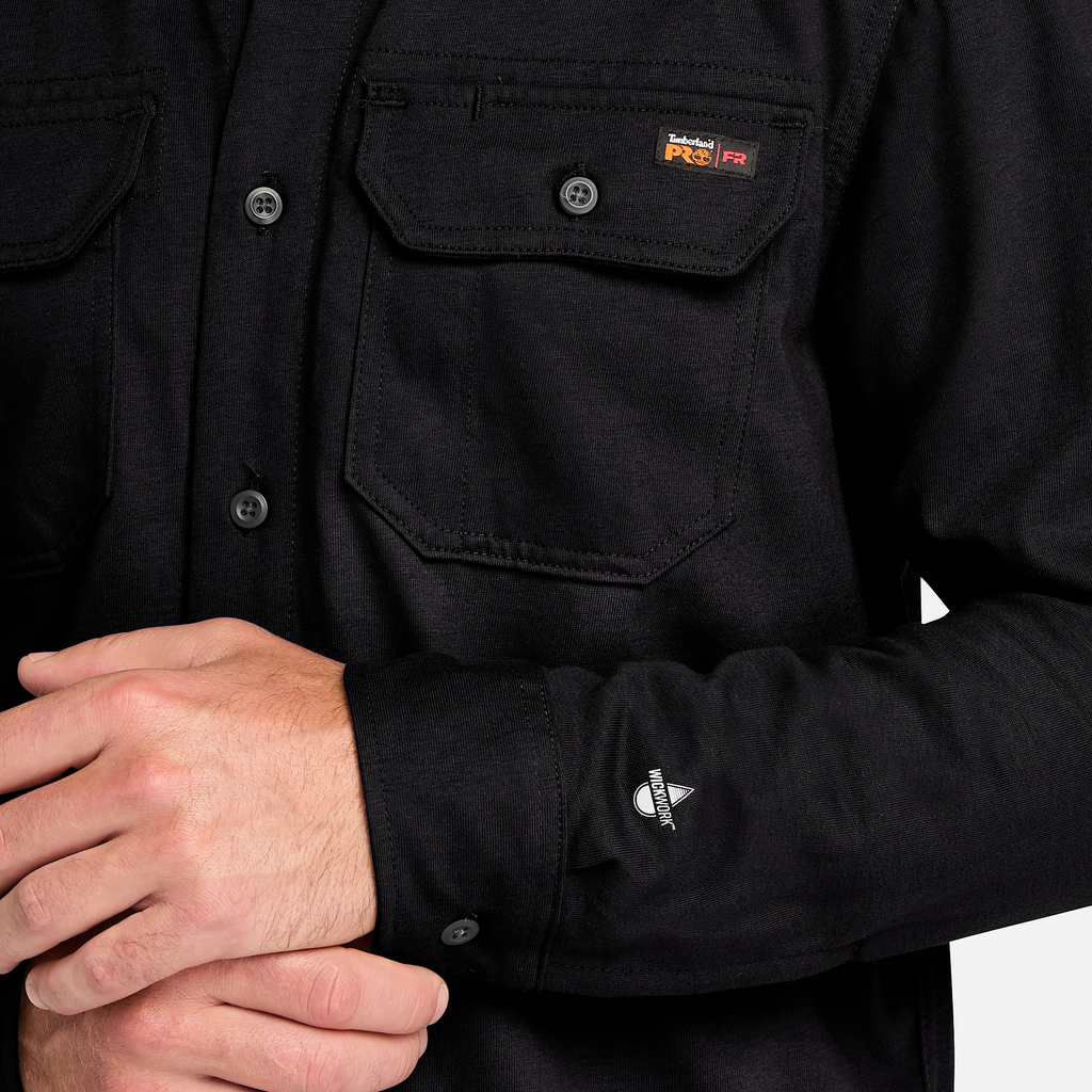 Mens Timberland PRO? Cotton Core Flame-Resistant Shirt - Image 3
