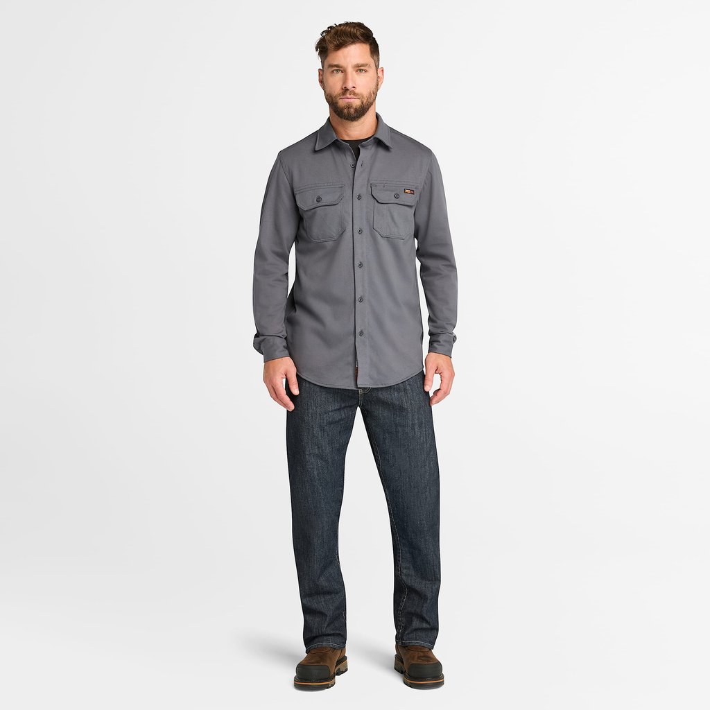 Mens Timberland PRO? Cotton Core Flame-Resistant Shirt - Image 2