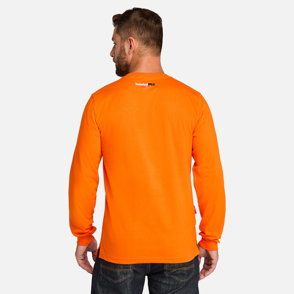 Mens Timberland PRO? Cotton Core Flame-Resistant Long-Sleeve T-Shirt - Image 5