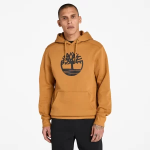 Mens Kennebec River Tree Logo Hoodie