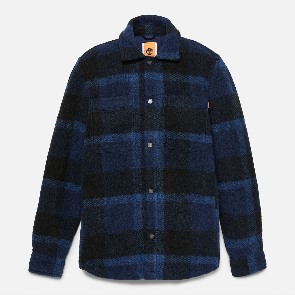 Mens Wool Blend Shacket - Image 3