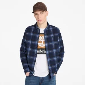 Mens Midweight Flannel Checkered Shirt