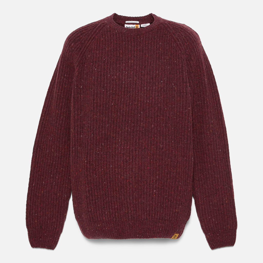 Mens Chunky Yarn Crewneck Sweater - Image 4