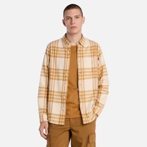 Mens Midweight Flannel Check Shirt