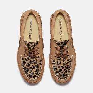 Womens Stone Street Platform Boat Shoe