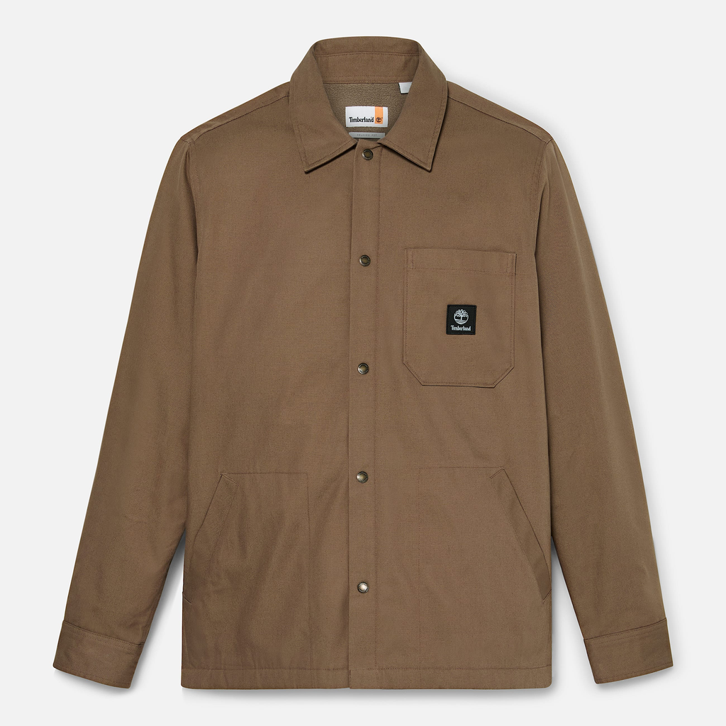 Mens Fleece Lined Overshirt - Image 2