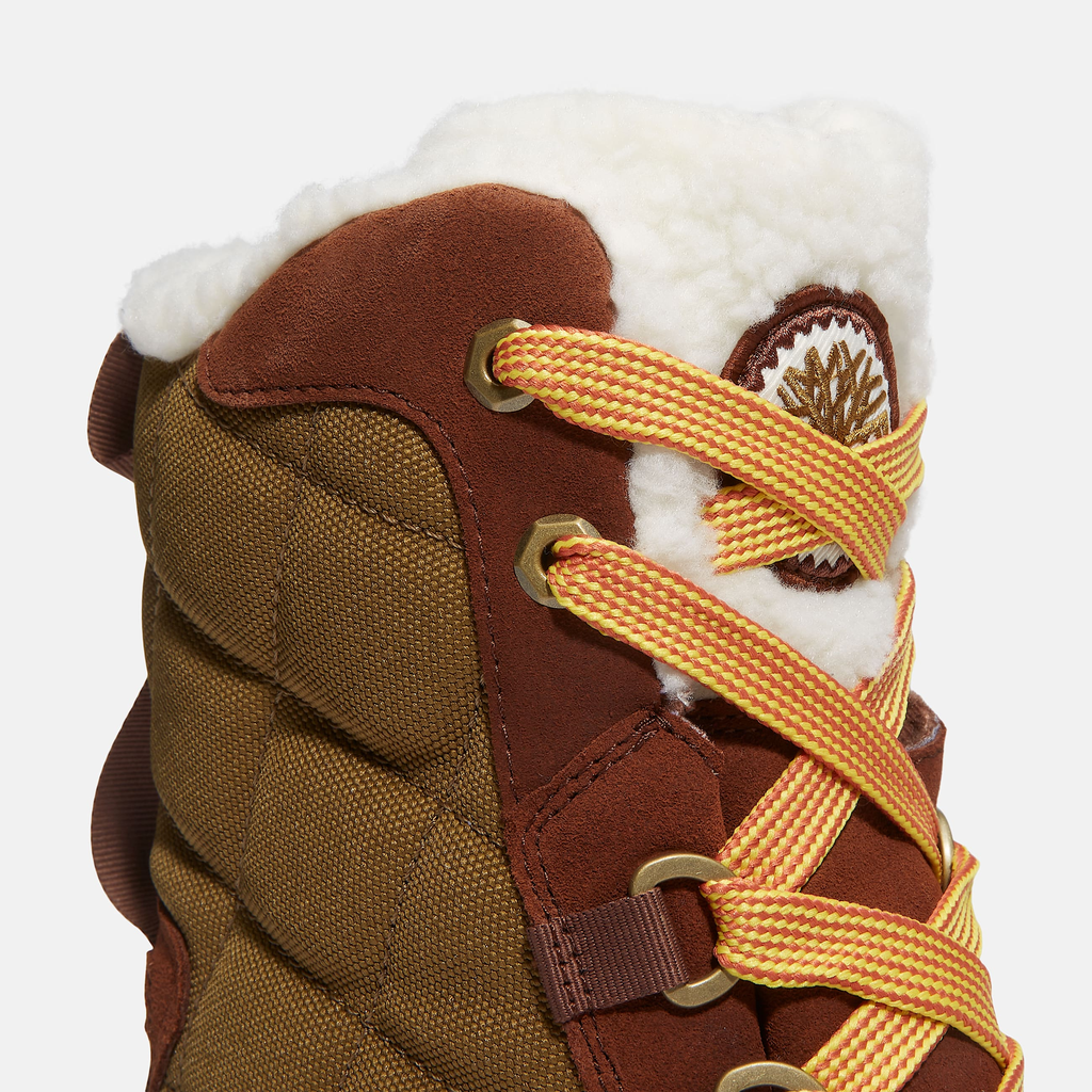 Womens White Ledge Tall Waterproof Snow Boot - Image 6