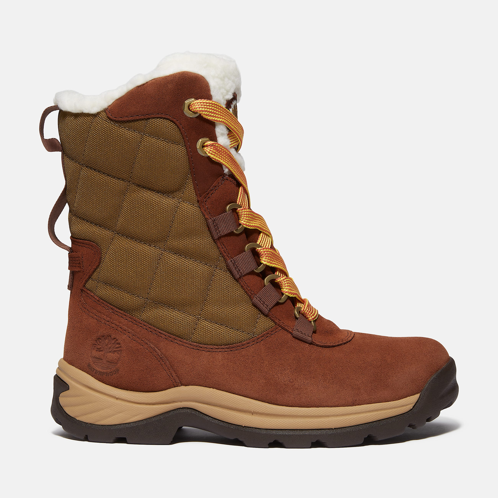 Womens White Ledge Tall Waterproof Snow Boot
